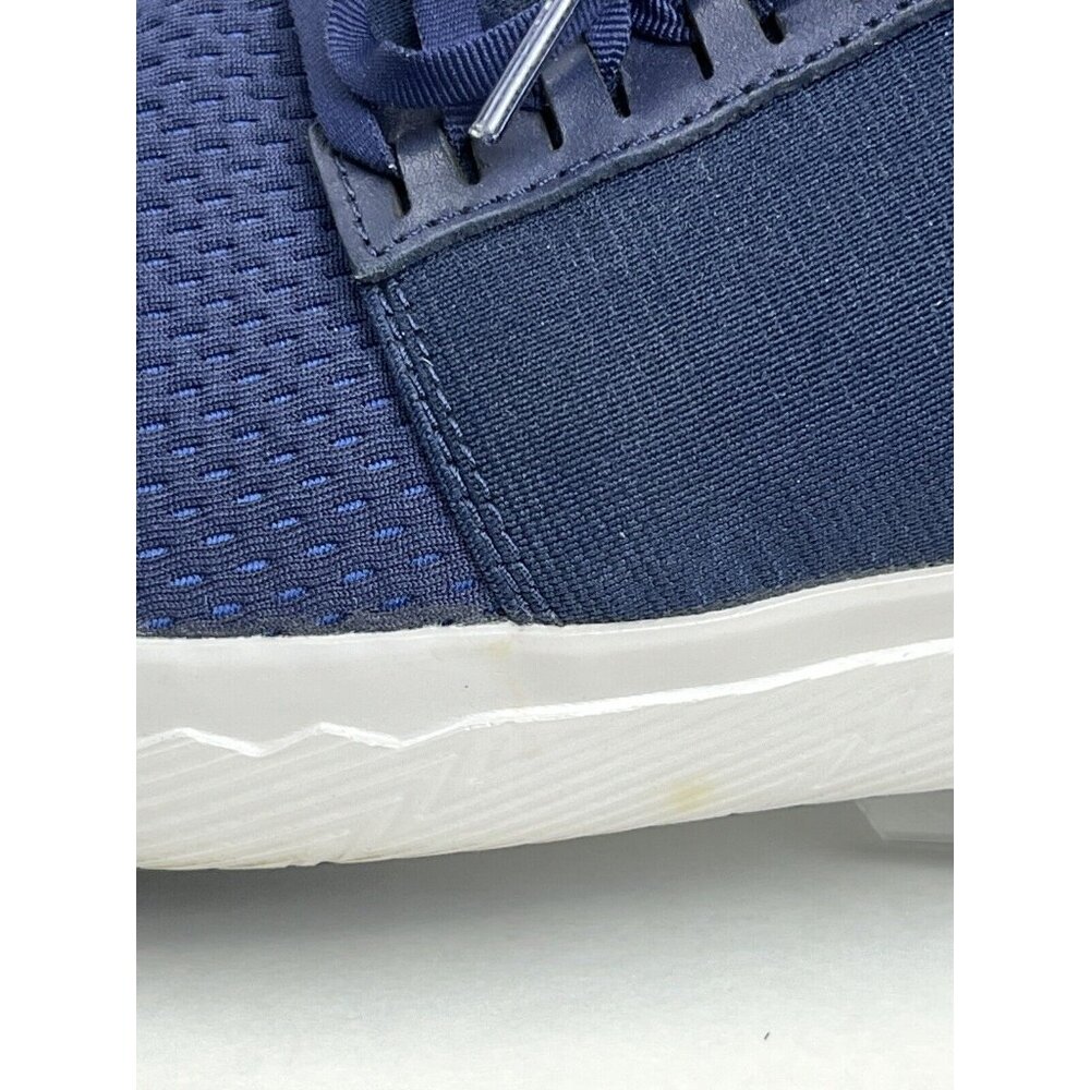 Men's Size 13 Under Armour Charged Blue Running Shoes 1302497-401 - Picture 6 of 12